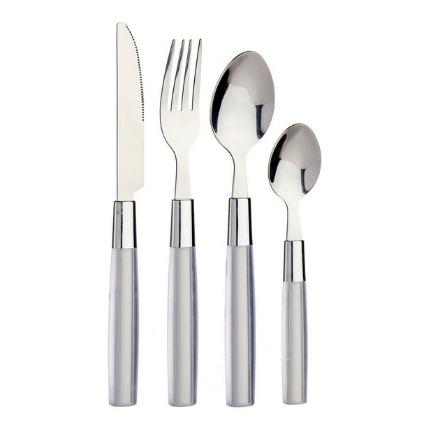 Besteck-Set Grau Edelstahl PS (16 Stücke)