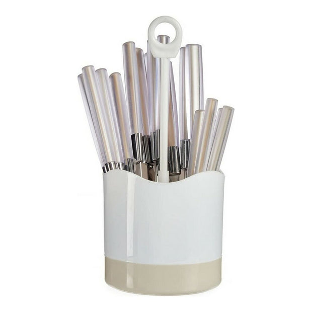 Besteck-Set Braun Edelstahl PS Hellbraun (16 Stücke)
