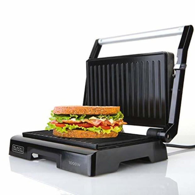 Elektrogrill Black & Decker BXGR1000E 1000 W 23 x 14,5 cm