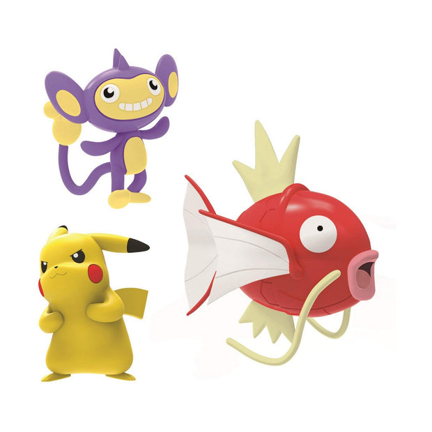 Set of Figures Bizak Pokémon 3 Pieces Jointed Figure 8 cm Figures x 2 5 cm