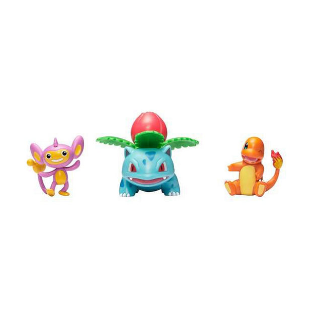 Set of Figures Bizak Pokémon 3 Pieces Jointed Figure 8 cm Figures x 2 5 cm
