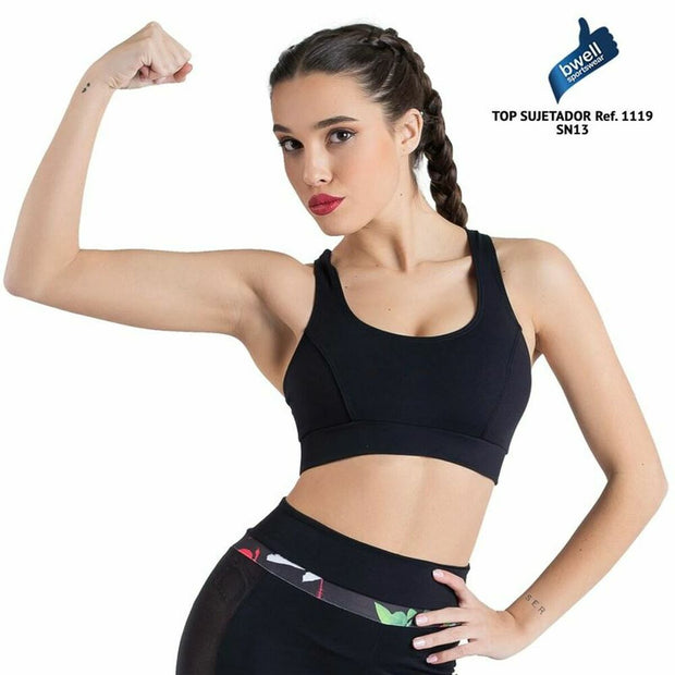 Sporttop für Frauen Happy Dance 1119 (Größe 46) Schwarz