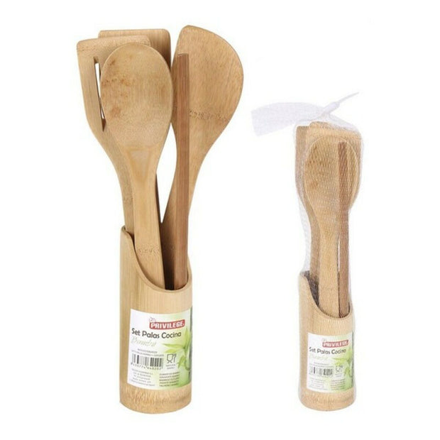 Küchenutensilien Set Privilege Bambus (5 Pcs)