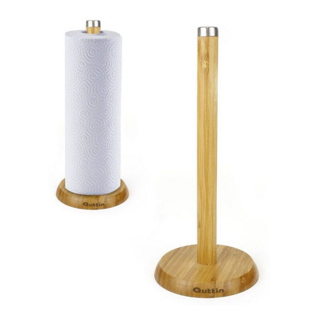 Küchenpapierrollenhalterung Quttin Bambus (ø 16 x 33,5 cm)