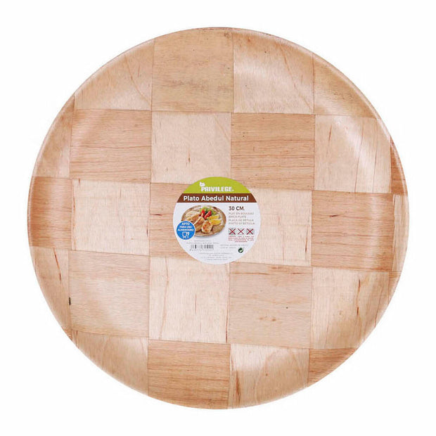 Teller Privilege Natural Birke (Ø 30 cm)