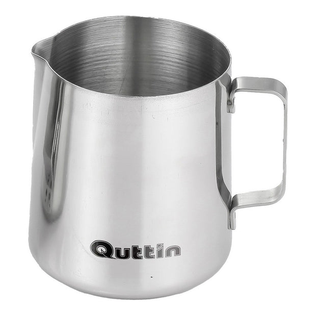 Milchkrug Quttin Silberfarben Edelstahl (475 ml)