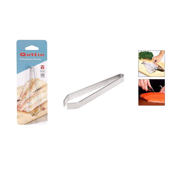 Küchenzange Quttin Edelstahl Fisch (10,8 x 0,9 cm)