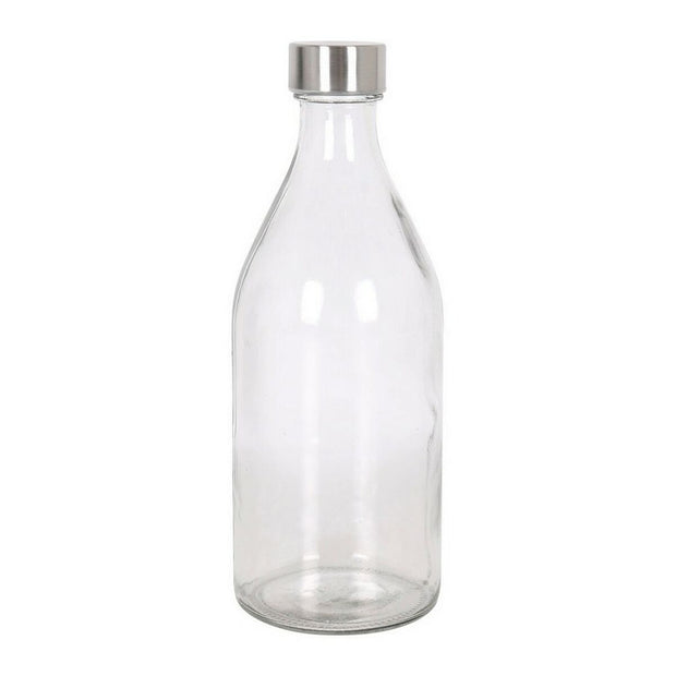 Glas-Flasche Durchsichtig 1 L