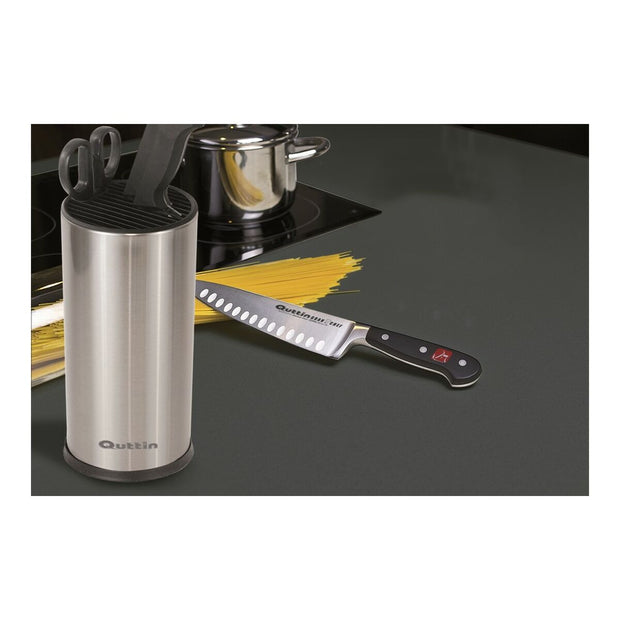 Messerhalter Quttin Edelstahl (12 x 12 x 22,6 cm)