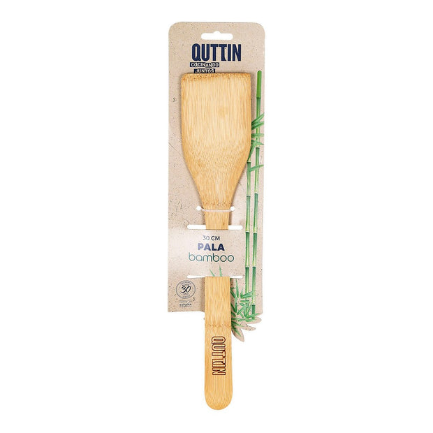 Pfannenwender Quttin Braun Bambus Gerade (30 x 6,2 x 0,8 cm)