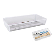 Besteckkasten Confortime Metall Weiß (30 x 15,24 x 5,2 cm)