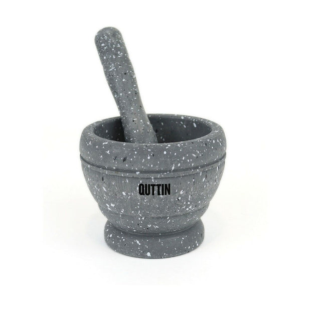 Mörser Quttin Schwarz Kunststoff (11 x 9 cm)
