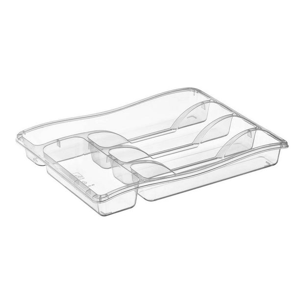 Besteckkasten Privilege Durchsichtig Kunststoff (33 x 25 x 5 cm)