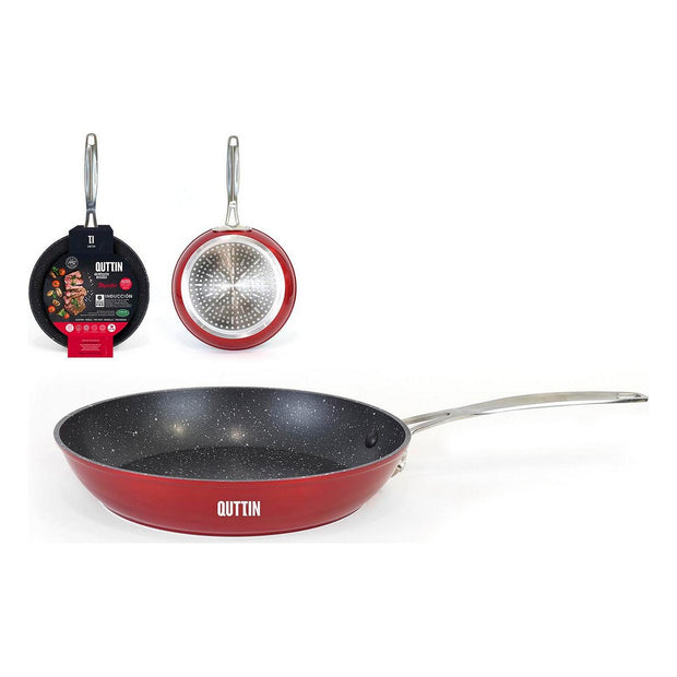Antihaftbeschichtete Pfanne Quttin Majestic Rot (28 cm)