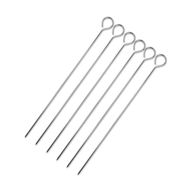 Grillspieß-Set Wooow 6 Stücke (30 cm)