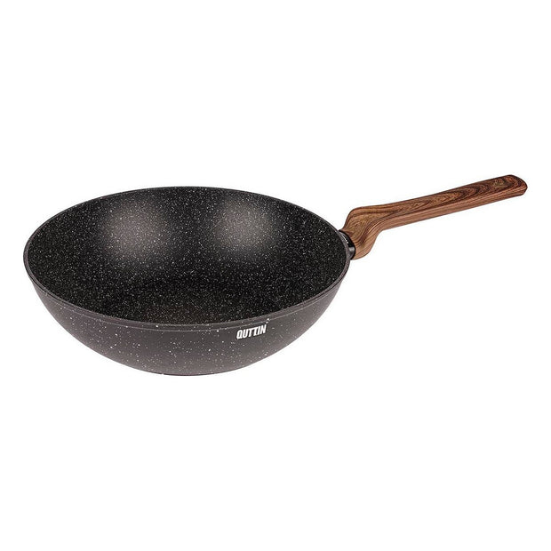 Wok Pfanne Quttin ECOLOGI Schwarz (28 cm)