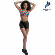 Sporthose Damen Happy Dance Schwarz