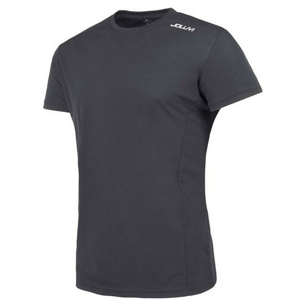 Herren Kurzarm-T-Shirt Joluvi Duplex Dunkelgrau