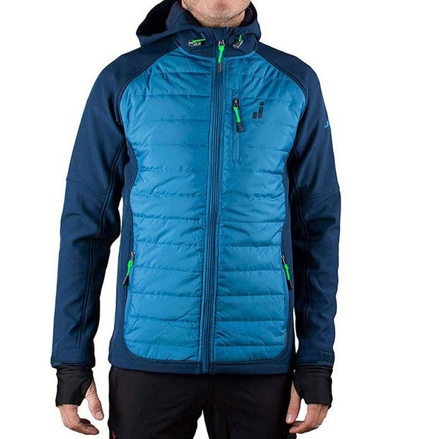 Anorak Joluvi Hybrid Herren Himmelsblau