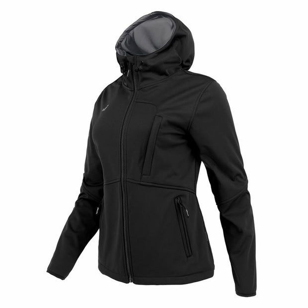 Sportjacke für Frauen Joluvi Soft-Tech V2 Schwarz