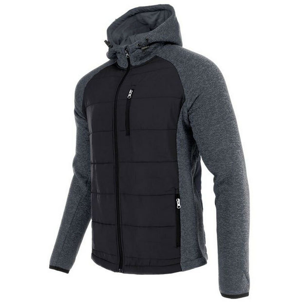 Anorak Joluvi Nebula Schwarz Hellgrau