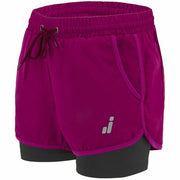 Damen-Sportshorts Joluvi Meta Duo Lila