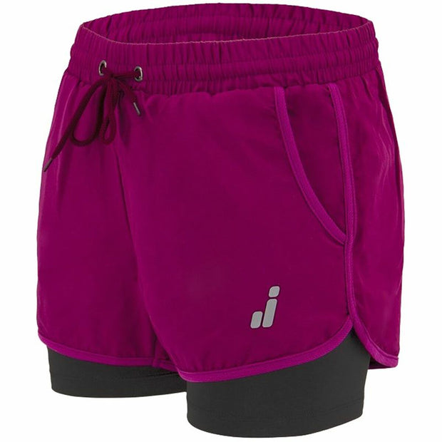 Damen-Sportshorts Joluvi Meta Duo Lila