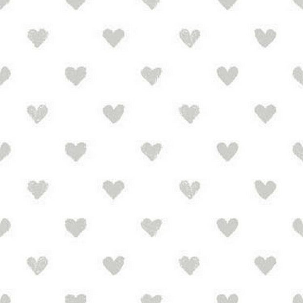 Cot protector Cool Kids Hearts (60 x 60 x 60 + 40 cm)