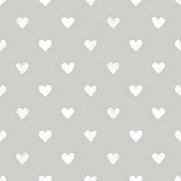 Cot protector Cool Kids Hearts (60 x 60 x 60 + 40 cm)