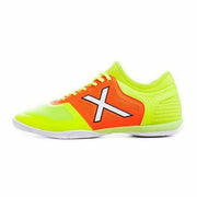 Hallenfußballschuhe für Erwachsene Munich Tiga Indoor 23 Grün Orange