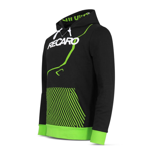 Herren Sweater mit Kapuze Recaro DYNAMIC Schwarz (Größe L)