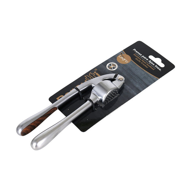 Knoblauchpresse Percutti Legno (26 x 8 x 4 cm)