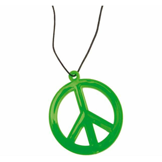 Pendant My Other Me Peace Symbol Hippie 6 colours (6 uds) (18 cm)