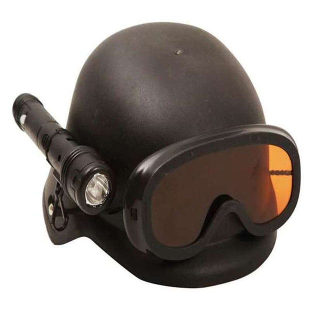 Baby Helmet Black Swat Police Officer