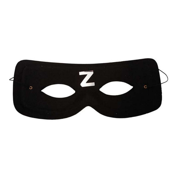 Satin Blindfold Black One size Zorro