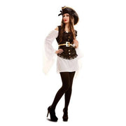 Costume for Adults My Other Me Gold One size Female Pirate