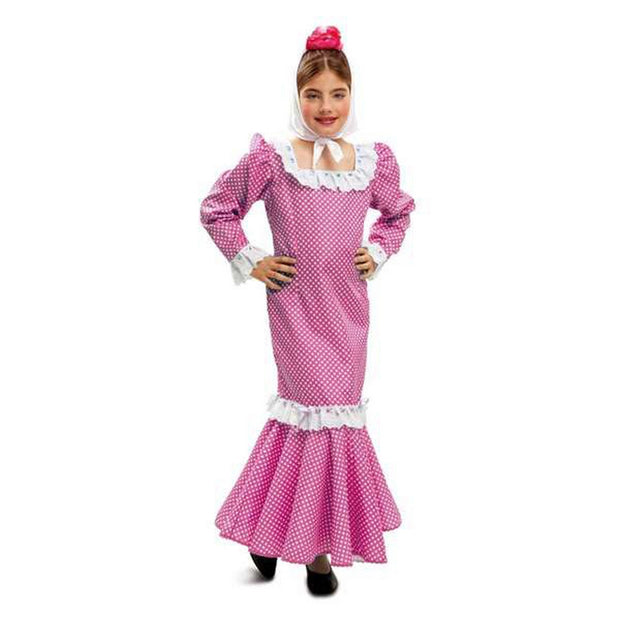 Costume for Children My Other Me Pink Madrilenian Woman 3-4 Years