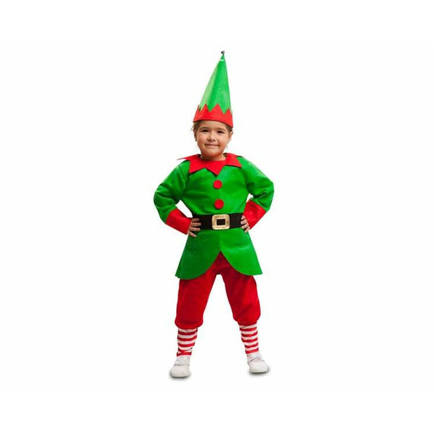 Costume for Children Elf 5-6 Years Green