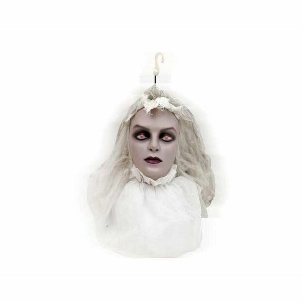 Halloween Decorations My Other Me Bride Hanging Head Light Movement with sound