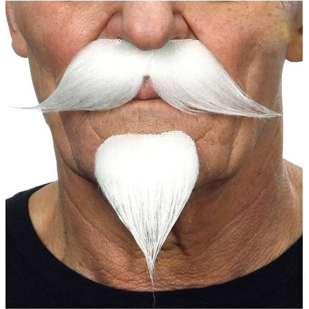 Moustache My Other Me White