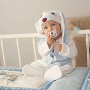 Costume for Babies My Other Me Blue Rabbit 7-12 Months