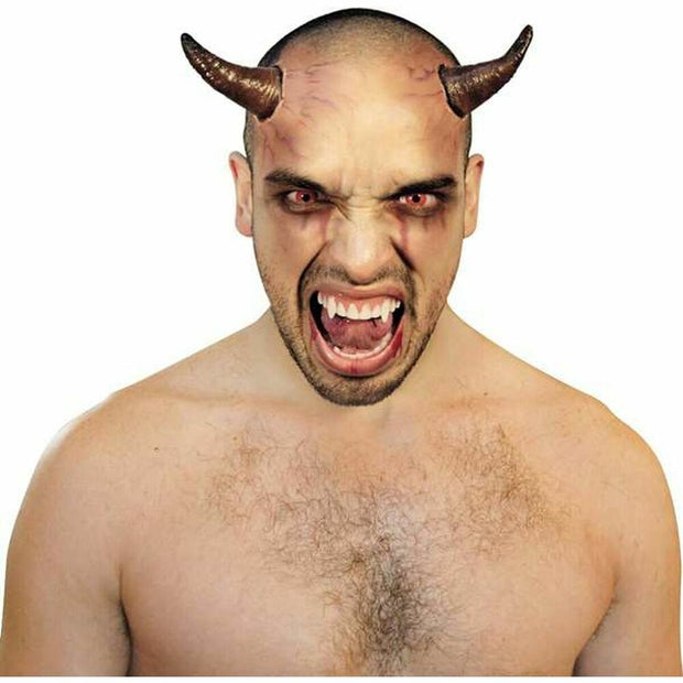 Costune accessorie My Other Me One size Male Demon Horns Latex