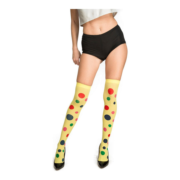 Costume Stockings My Other Me Spots Male Clown (One Size)