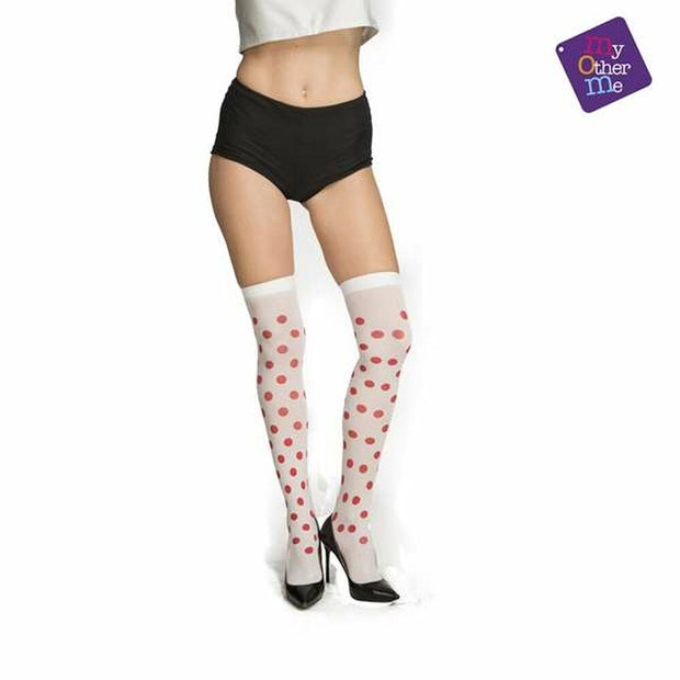 Costume Stockings My Other Me Red Points Size S