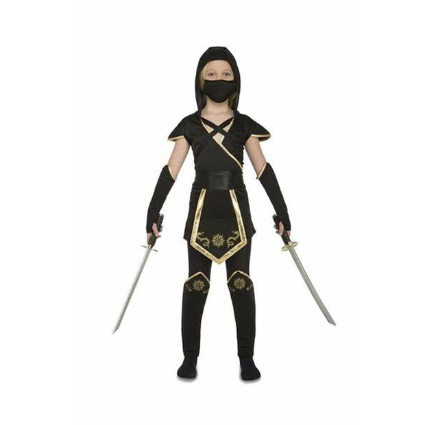 Costume for Children Black Ninja 5-6 Years