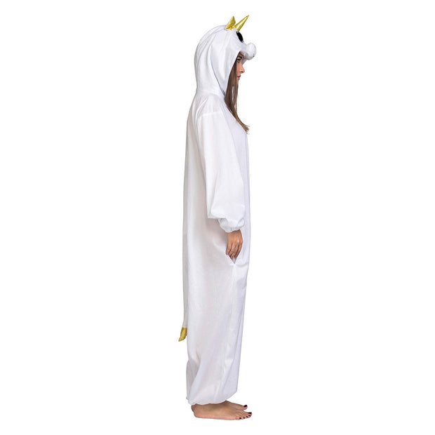 Costume for Adults My Other Me Big Eyes Size S White Unicorn