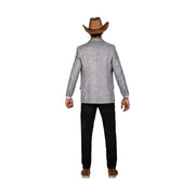 Costume for Adults My Other Me Grey Size M/L Gunman