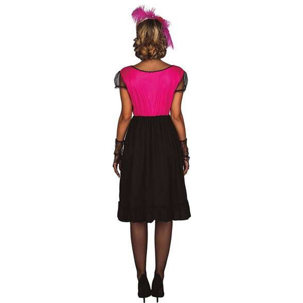 Costume for Adults Saloon Pink Size M