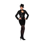 Costume for Adults My Other Me Show Woman Black Size M/L Jacket