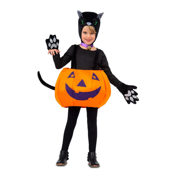 Costume for Children My Other Me Pumpkin 3-6 years Cat Black